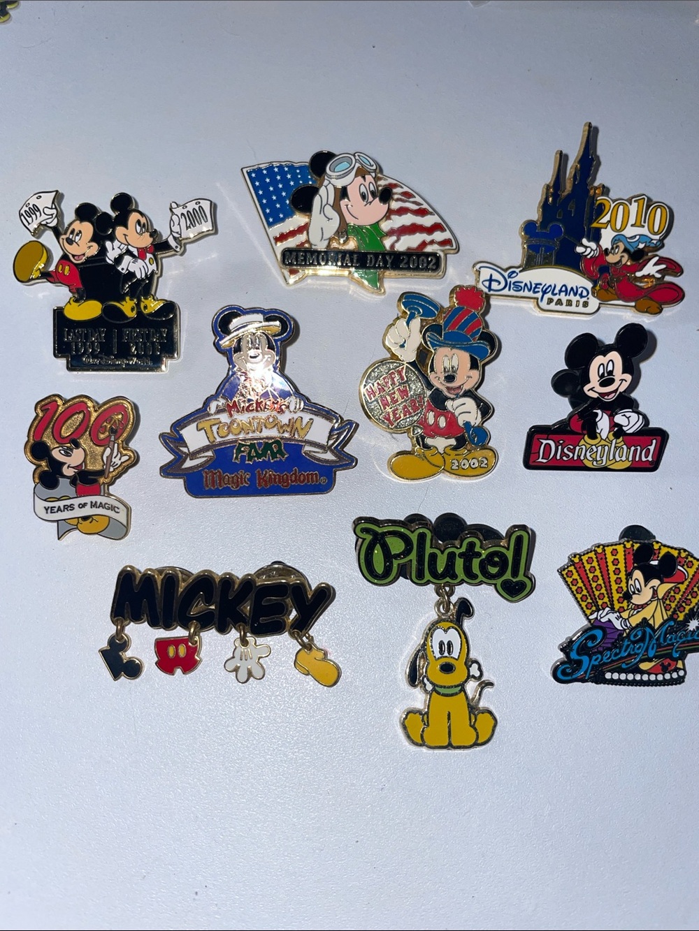 Disney pins $8 each!